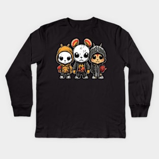 Grotesque Cuteness No.1 Kids Long Sleeve T-Shirt